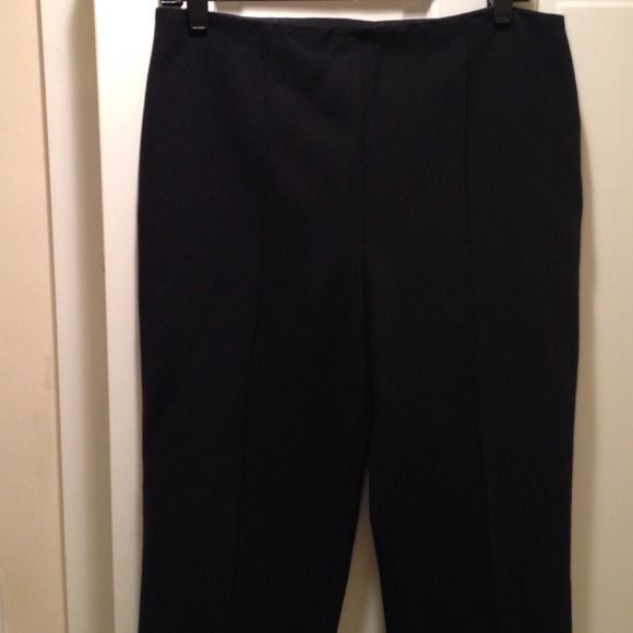 Michael Kors size 10 Black, Front Pleat Pants NWT